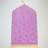 Tapis de prière islamique en éponge épaisse Tapis de prière islamique en polyester imprimé animal Tapis de cuisine moderne rectangulaire