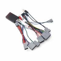 Arnés de Cableado ISO, Decodificador de Bus CAN, Conector de Audio RCA, Adaptador de Cable de 16 Pines para Honda Spirior, Accord, Acura TSX