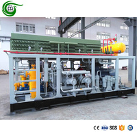 Compresseur CNG à piston 250 kW, lubrification sans huile, décharge sous pression atmosphérique 40 bars, débit 25 Nm³/min pour machine de remplissage CNG