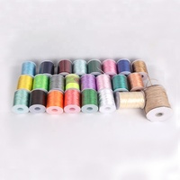 Cordon Collier Attache-Tétine 23 Couleurs Accessoires Fil Polyester Fil Élastique Cordon 100m