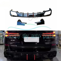 Diffuseur arrière à double bande LED verticale pour X5 G05, vente en gros d'usine, modification non destructive, kit de carrosserie