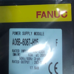 Plc A06b-6087-h115 Power Supply It <strong>Was</strong> Kept in the Factory as a Spa Part. for Warranty Product - Product Image 1