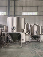 Machine de fabrication de poudre de protéines, de crème non laitière et de granulés d'huile de chanvre CBD par séchage par pulvérisation sous pression ou centrifugation commerciale