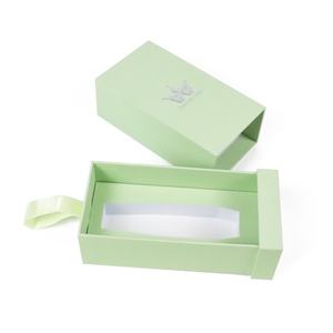 Crown Win Custom Colorful Coated Paper <b>Drawer</b> <b>Box</b> Packaging with Hard EVA Insert to Protect Fragile Items Optional Ribbon Handle - Product Image 6