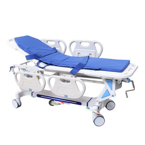 Carro de Transporte Médico Guanlan de 1910 mm, Cama Móvil Hidráulica con Sistema de Frenos Central para Uso Hospitalario - Product Image 2