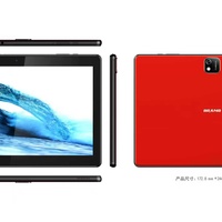 Tablet Anak 2-in-1 Pabrik ODM E10 10.1 inci Android 13 3+32GB WiFi 4G LTE, Tablet Edukasi dengan Fungsi Telepon, Elektronik Pintar Anak