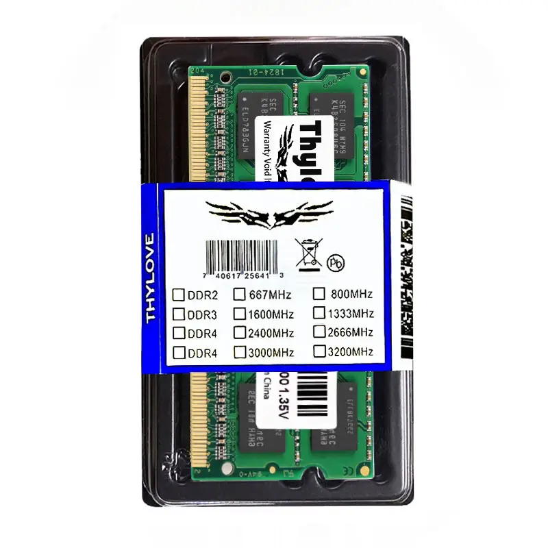 Notebook RAM DDR3 8GB PC3-12800S RAM-Speicher 1600MHz 2GB 4GB PC3 1333S 1,35 V DDR3L RAM