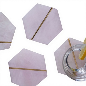Handmade <b>Resin</b> Coaster Set, <b>Epoxy</b> Art Drink Coasters, Geode Coasters, Modern Home Decor, Coffee <b>Table</b> Accessories, Housewarming - Product Image 1