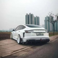 Kit Carrosserie Style Yk Rbot pour Tesla Model 3 2023+ – Spoiler, Capot, Pare-chocs Avant et Arrière, Jupes Latérales – Nouvelle Amélioration, Vente Flash, Qualité Supérieure