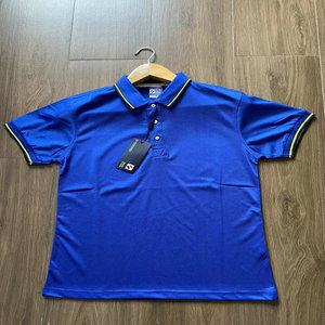 1,3 dólar modelo LSF002 tamaño S-5XL Polo seco Quicken algodón hombres entrenamiento manga corta Color liso <span class=keywords><strong>Polos</strong></span> camisas para hombres - Product Image 6