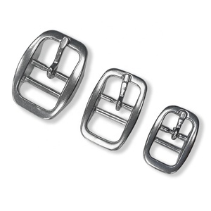 Hebilla de Cinturón de Doble Barra Ajustable de Acero Inoxidable de Alta Calidad para Collar de Perro - Product Image 3