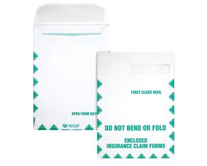 Sang trọng Lớp học đầu tiên biên giới cửa sổ phong bì sức khỏe yêu cầu bồi thường bảo hiểm an ninh Tint Ribbon cho các hình thức chăm sóc sức khỏe cho y học - Product Image 1