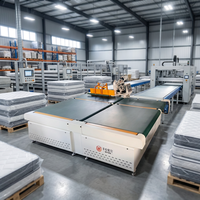 Machine à bordurer les bords de matelas FORU 380V, largeur de table 2,2m, 15-18 pièces/h, pour la fabrication de matelas (35-65)