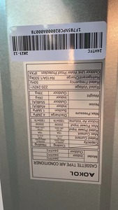 AOKOL 24000Btu Aire Acondicionado Split de Techo Frío/Calor, Aire Acondicionado Split para Lavadora, Electrodomésticos de Aire Acondicionado - Product Image 3
