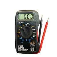 Pocket DT83B Multimeter Digital - Pengukur Amper, Volt, & Penguji Resistor