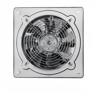 Ventilatore Assiale Aspiratore di Fumo da 12 Pollici 110~240V AC da Parete per Ventilazione ed Estrazione Industriale in Cucina - Product Image 2