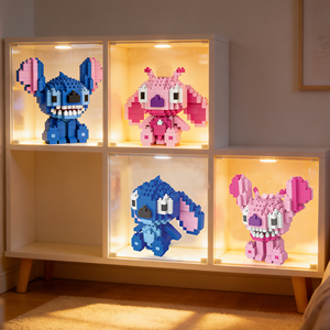 2026 Mini Blocchi di Plastica Stitch Action Anime <span class=keywords><strong>Figure</strong></span> Costruzioni Personaggi Cartoon Modelli Giochi Giocattoli <span class=keywords><strong>per</strong></span> <span class=keywords><strong>Adulti</strong></span> - Product Image 2