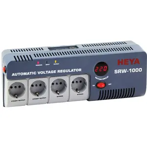 Home Portable Socket Type 1kva Voltage Regulator / AC Socket 220V Stabilizer Price