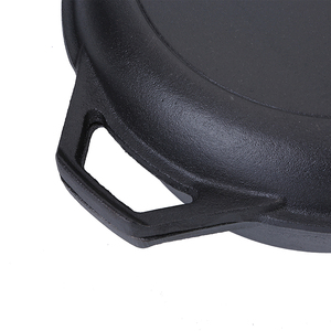 Dmwd — cuisine de Camping pré-assaisonnée, casseroles combinaison <span class=keywords><strong>en</strong></span> <span class=keywords><strong>fonte</strong></span> avec four néerlandais de 3.2 appareil et poêle à frire de 10.25 pouces - Product Image 3