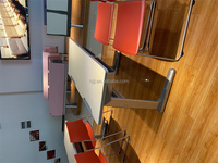 Muebles de aula escolar de alta calidad y precio competitivo, diseño de mesa de estudio para estudiantes, juego de mesa escolar de buena calidad a la venta