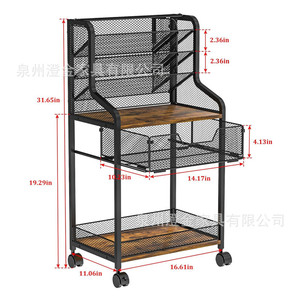 Chariot de rangement métallique mobile à <span class=keywords><strong>cinq</strong></span> niveaux, moderne, pour l'organisation d'art et d'artisanat, support roulant multi-niveaux pour pinceaux et outils d'art, utilisation en cuisine - Product Image 2