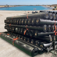 Геомембрана для соляных резервуаров из HDPE/PVC/LLDPE, водонепроницаемая, экологичная, УФ-стойкая, толщина 0,75 мм, гарантия 5 лет, для производства соли