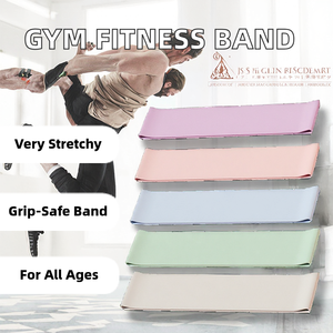 Fascia per <span class=keywords><strong>esercizi</strong></span> a casa di alta qualità in Silicone antiscivolo <span class=keywords><strong>con</strong></span> Logo stampato a resistenza elastica palestra fascia di Stretching <span class=keywords><strong>Fitness</strong></span> - Product Image 3
