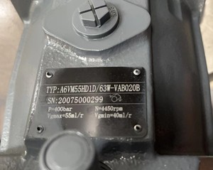 Motor Hidráulico OEM A6VM55HD1D/63W-VAB020B de Repuesto en Stock - Product Image 5