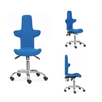 Chaise de bureau ergonomique avec soutien lombaire réglable, chaise de bureau, chaise d'ordinateur en tissu maillé respirant pour le bureau à domicile