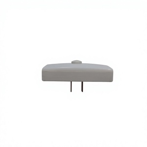 Lampe de nuit rectangulaire LED blanche à brancher sur prise murale, interrupteur à bouton, blanc chaud, CRI 90 élevé, minimaliste, chambre à coucher, chambre d'enfant, maison - Product Image 4
