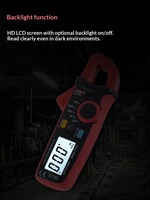 UT210A-E/211B/De MA Mini Multimeter Digital Clamp True RMS Presisi Tinggi Arus Rendah