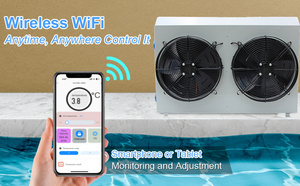 Pompe à chaleur commerciale pour <span class=keywords><strong>piscine</strong></span>, refroidissement et <span class=keywords><strong>chauffage</strong></span>, chauffe-eau autonome intelligent avec application, direct usine - Product Image 2