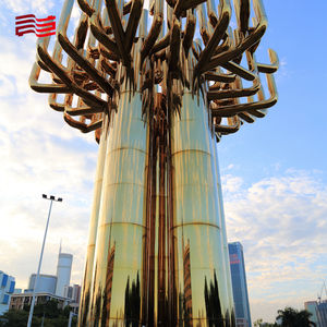 Mostre all'aperto di sculture in metallo che mostrano arte astratta di artisti locali e opere in metallo mostrano lo spirito della comunità - Product Image 4