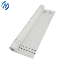 Membrana impermeable y transpirable para techos SoHi, rollo personalizable de 1.5 m de ancho, estructura de PP+PE para evitar la penetración del agua.