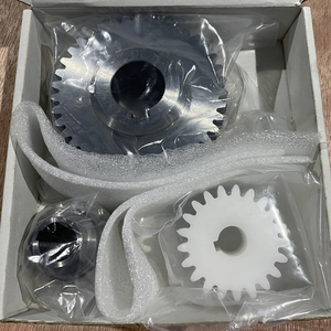 Engrenagem Espiral de Nylon Branca Personalizada M2.5 21T Pequena Engrenagem Plástica POM com Canal para Chaveta - Product Image 6