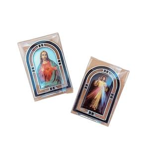 Figuras de Jesús de Colores KOMI, Marco de Arco de Esmalte, Adornos Católicos de Escritorio para Mesa, Decoración de Pared para el Hogar, Regalos Cristianos - Product Image 6