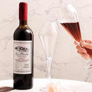 Copa de Vino Tinto Vintage de Cristal Transparente para Bar en Casa, Venta al por Mayor, para Fiestas y Bodas - Product Image 3