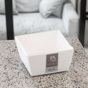 Bols à salade de fruits carrés en plastique, garantie commerce de gros, incassables en mélamine - Product Image 3