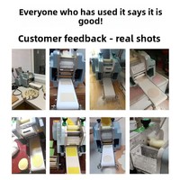 Machine automatique commerciale pour la fabrication de tortillas de farine, de roti, de chapati, de pain arabe pita, de samosas, d'empanadas et de feuilles de raviolis