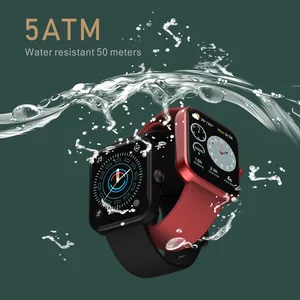 스마트 시계 피트니스 트래커 1.69 터치 스크린 스마트 시계 2022 5 Atm Smartwatch 전자 손목 스마트 시계