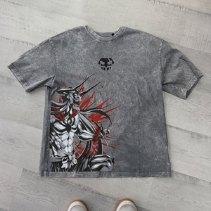 Camiseta Gráfica de Anime Berserk <span class=keywords><strong>Ichigo</strong></span> para Hombre, Estilo Oversize, Lavado Ácido, Vintage, Streetwear - Product Image 3