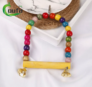 Nhiều Màu Vẹt Nhai Đào Tạo Đứng Lồng Phụ Kiện Pet <span class=keywords><strong>Bird</strong></span> Perch Đu Đồ Chơi Cho Chim Lừa - Product Image 4