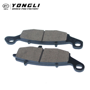 Pastillas de freno delanteras de disco semimetálicas FA229 YONGLI para Kawasaki VN <span class=keywords><strong>2000</strong></span> [09-13]-1 año de garantía - Product Image 1