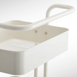 Çift arabası depolama rafları <span class=keywords><strong>3</strong></span>-Tier Metal ofis rafları kitaplar için oyuncaklar ofis banyo oturma odası için kolay ayakta - Product Image 2