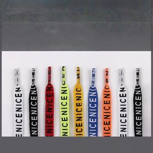 Fashion Classic Flat <b>Shoelaces</b> with Printed Letters Personalized Accessories for Casual Sneakers and Versatile Everyday Style - Product Image 1