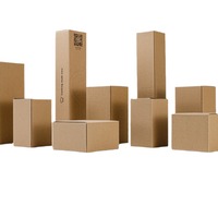Long Strip Carton Wellpappe schachtel Verpackung für getrocknete Blumen Regenschirm Malerei Lampe Rohr Angelrute Medizinisches Instrument