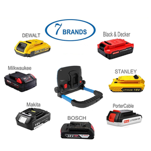 Lámpara de Trabajo LED Magnética de 4000 Lúmenes Compatible con Baterías Makita, Bosch, DeWalt y <span class=keywords><strong>Milwaukee</strong></span>, Luz de Trabajo LED ABS - Product Image 6