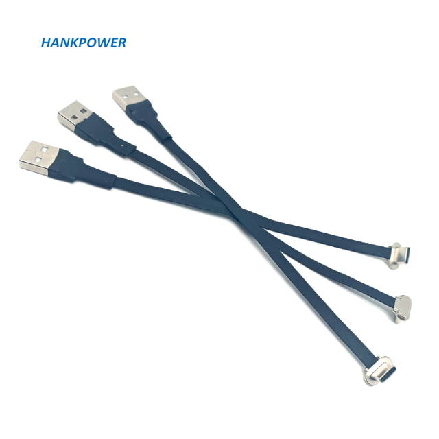 90 Degree Micro FPV Cable Flat Thin Ribbon FPC USB Right Angle Micro FPC Cable