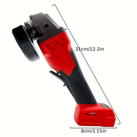 Kit d'outils électriques, clé à chocs, sans fil 0-45 °   Scie sauteuse à découpe biseautée, meuleuse d'angle, compatible avec batterie 18V avec LED