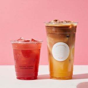 Custom 8 12 16 24 oz Disposable Pet Transparent Custom Coffee Bubble Milk Tea Smoothie Coffee Soda <b>Plastic</b> <b>Cups</b> with Lids - Product Image 4